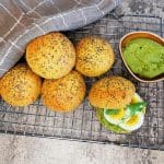 Lavkarbo proteinrundstykker (glutenfritt)