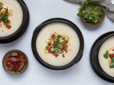 Lavkarbo blomkålsuppe