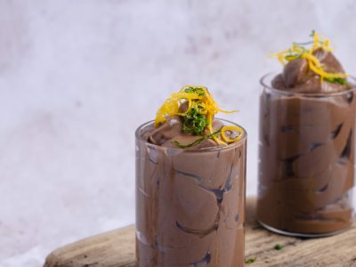 Lavkarbo sjokoladepudding med avokado. Foto: Aina Sjo.