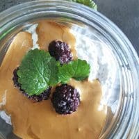 Chiapudding med dalgona