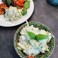 Lavkarbo coleslaw