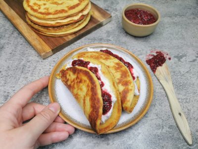 Lavkarbo dessertpannekaker