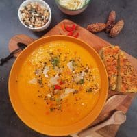 Spicy gresskarsuppe