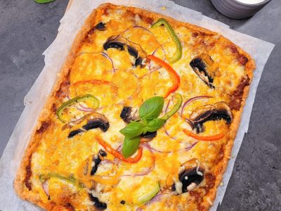 Lavkarbo hjemmelaget pizza