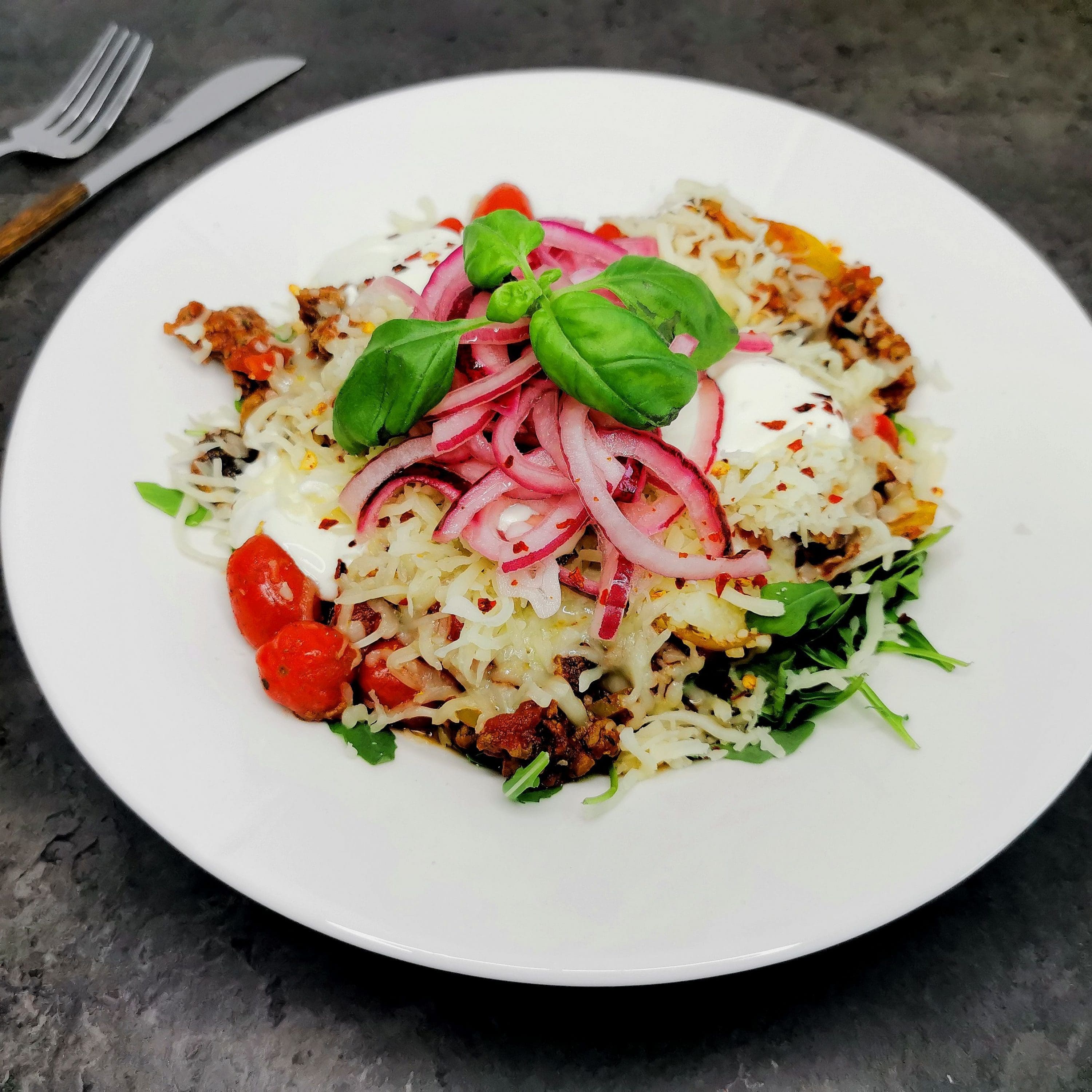 Lavkarbo tacosalat