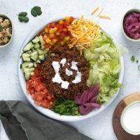 Lavkarbo tacosalat