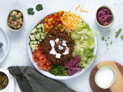 Lavkarbo tacosalat