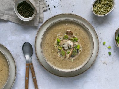 Lavkarbo kremet soppsuppe