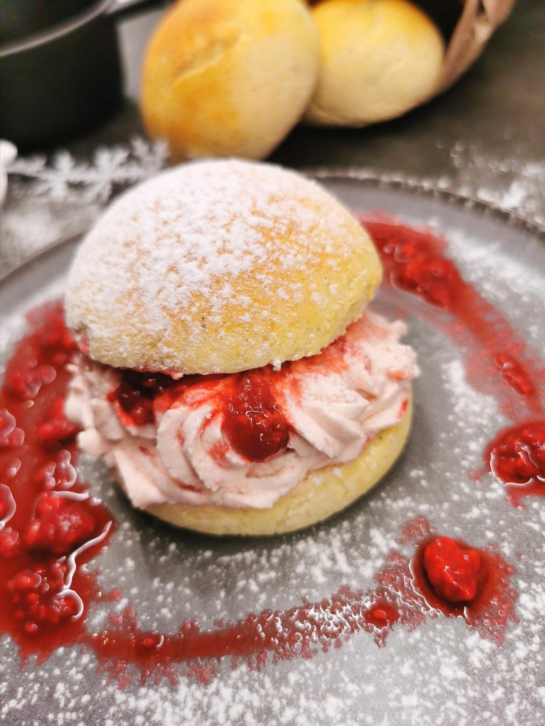 Lavkarbo boller med havrefiber