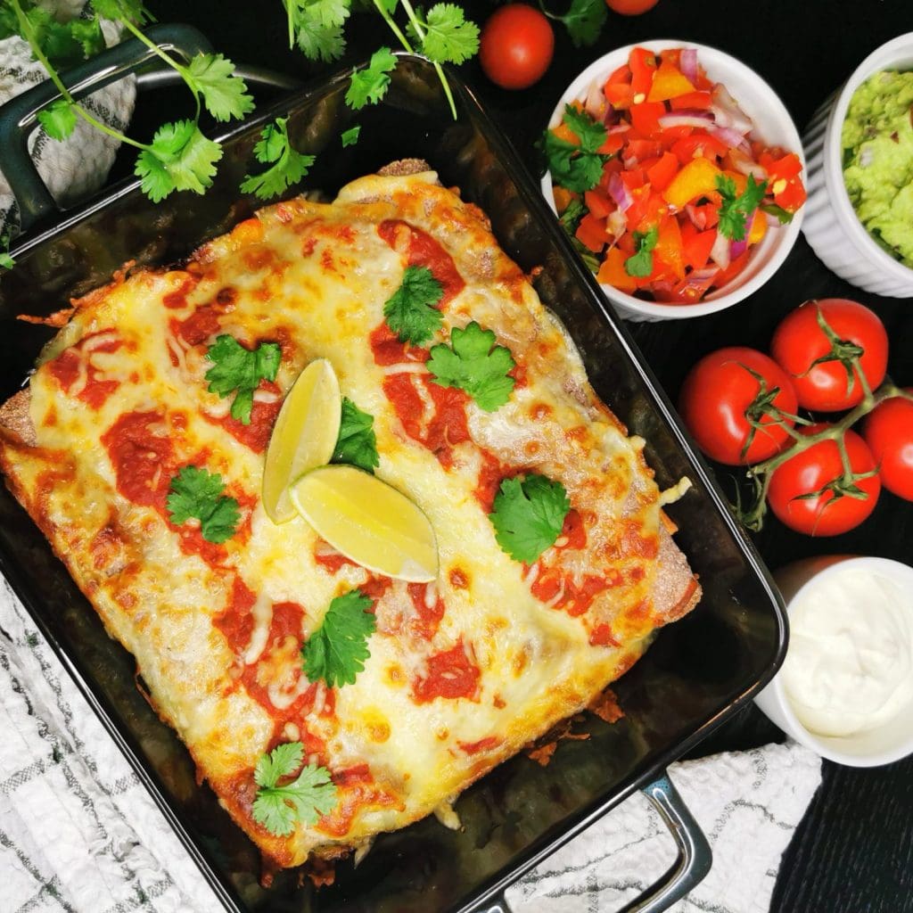 Lavkarbo enchiladas