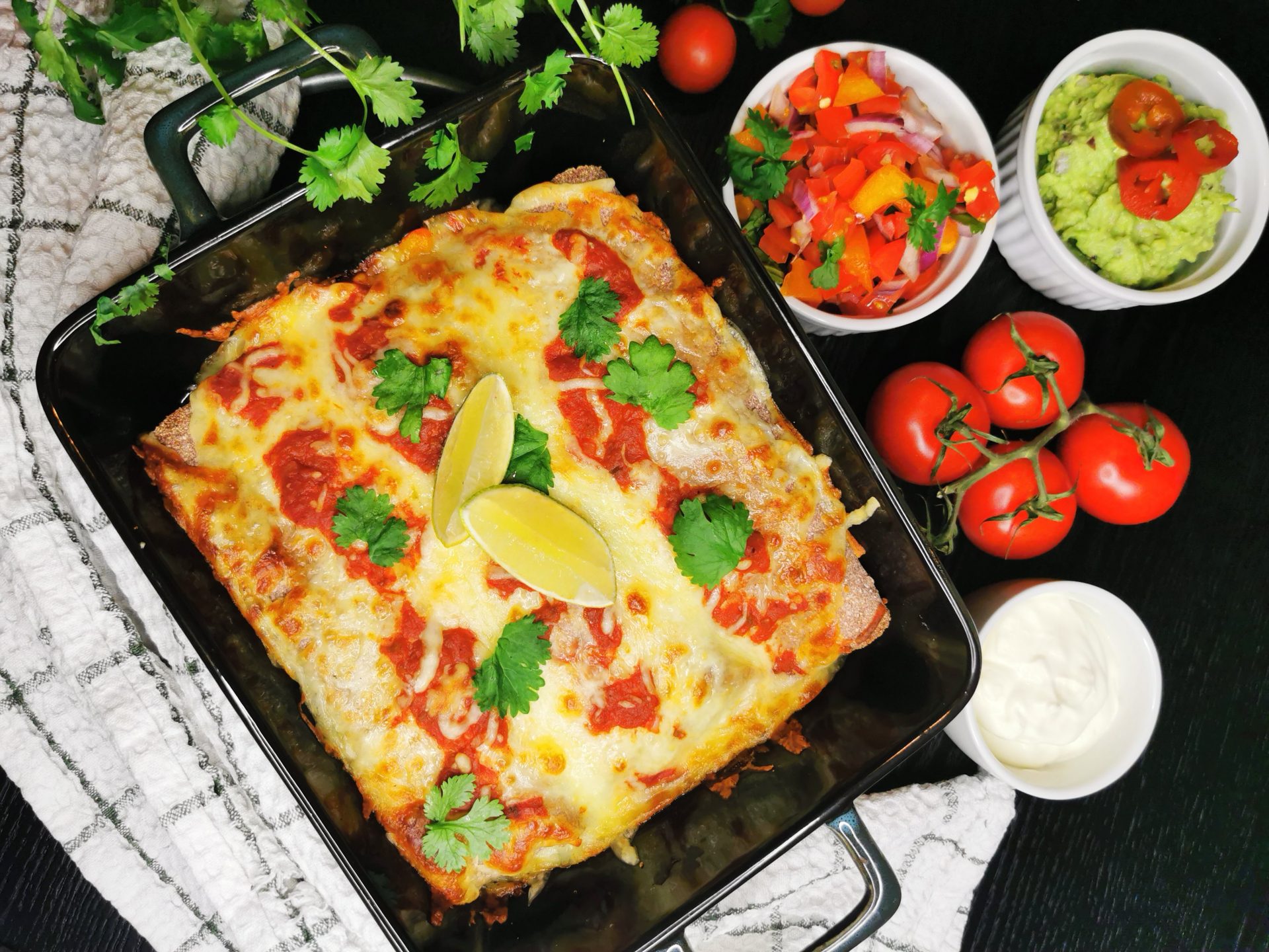Lavkarbo enchiladas