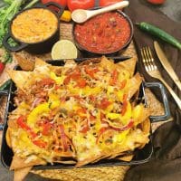 Lavkarbo nachos