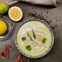 Lavkarbo grønn aspargessuppe