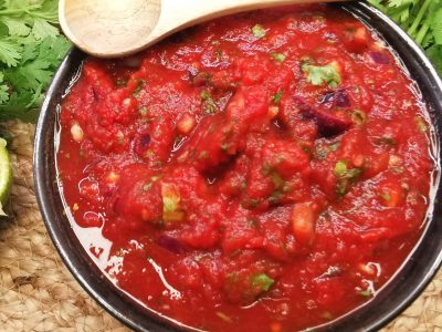 Lavkarbo hjemmelaget salsa