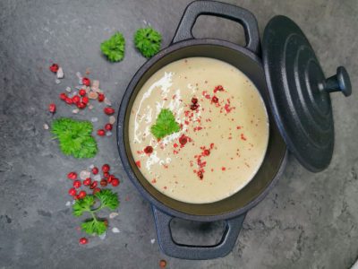 Lavkarbo rosépeppersaus