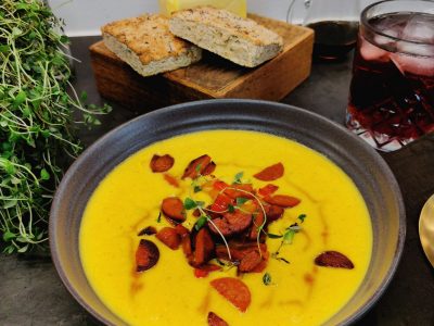Lavkarbo gul paprikasuppe