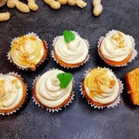 Lavkarbo peanøttmuffins