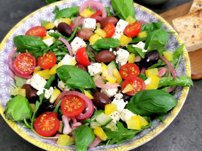Lavkarbo gresk salat