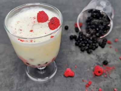 Lavkarbo vegansk bubble shake