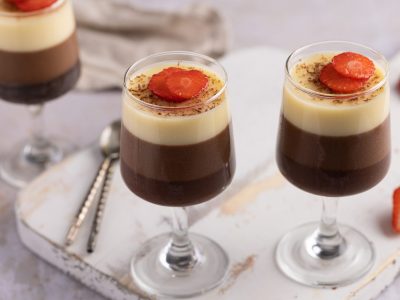 Lavkarbo trippel sjokolademousse. Foto: Aina Sjo.