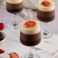 Lavkarbo trippel sjokolademousse. Foto: Aina Sjo.