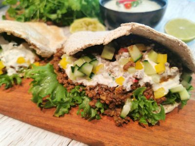 Lavkarbo pita
