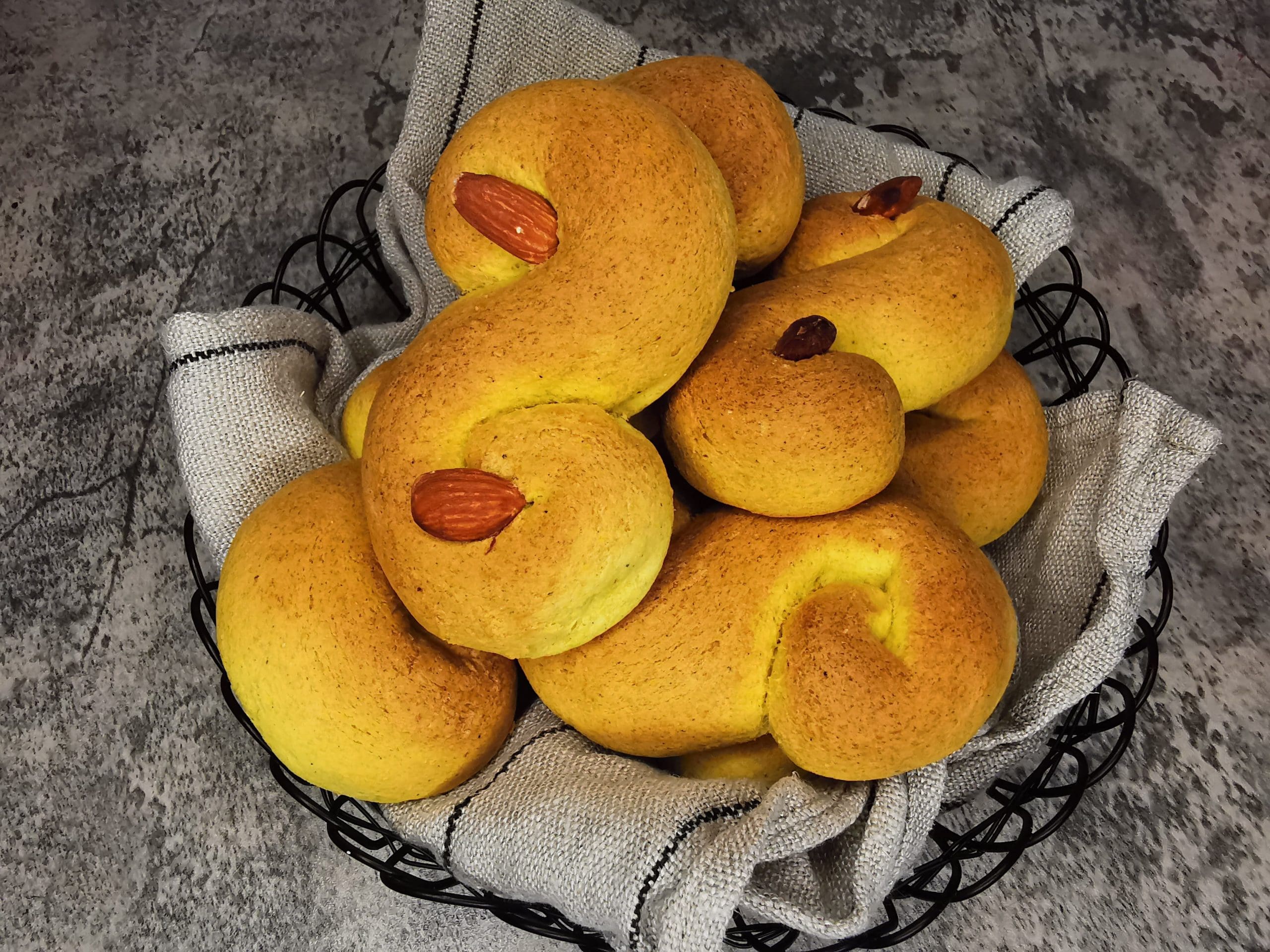 Lavkarbo lussekatter