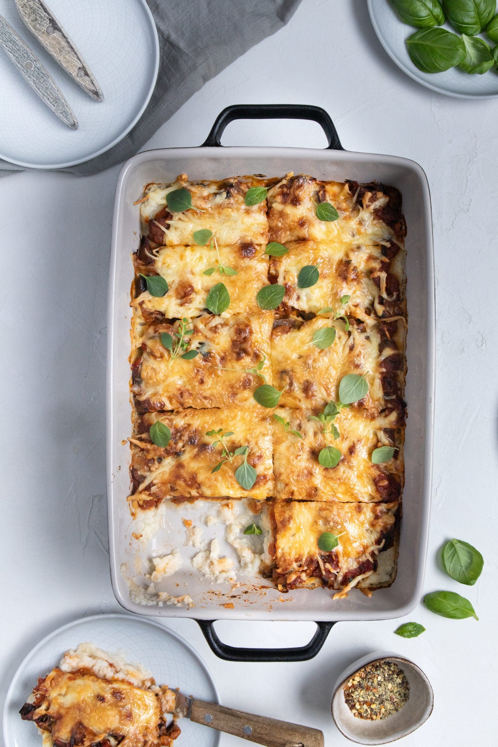 Lavkarbo auberginegrateng