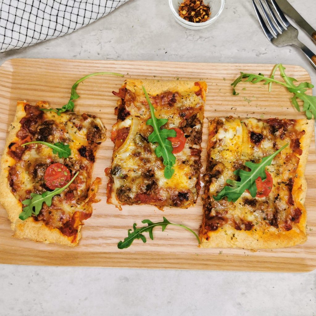Keto-pizzabunn
