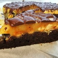 Lavkarbo Snickersbrownie