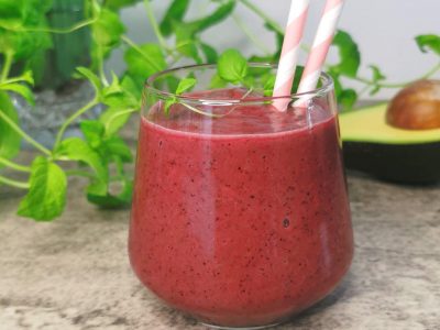 Lavkarbo blåbærsmoothie