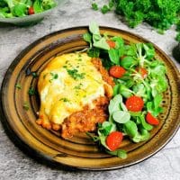 Gratinert kjøttform