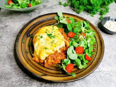 Gratinert kjøttform