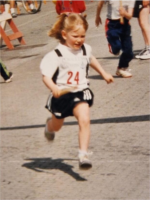 Løping var det verste jeg visste, og jeg kunne ikke fatte hvordan jeg skulle klare å fullføre diverse løpetester. Beina var blytunge, og det å springe runde på runde, var for meg helt umulig!