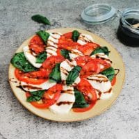 Caprese med balsamicoglasur