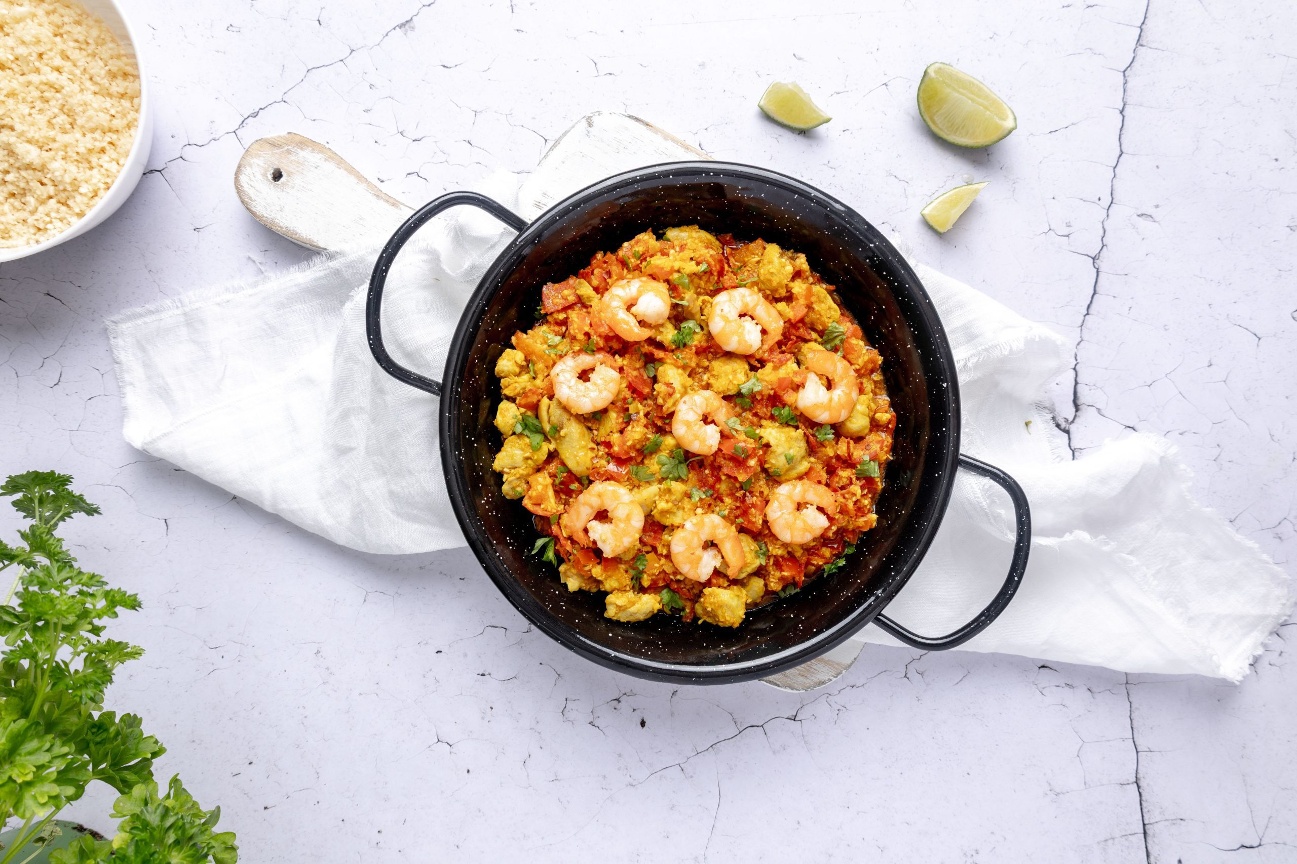 Lavkarbo paella. Foto, Aina Sjo.