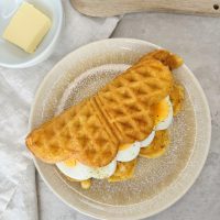 Lavkarbo chaffles uten ost