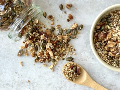 Lavkarbo nøttegranola