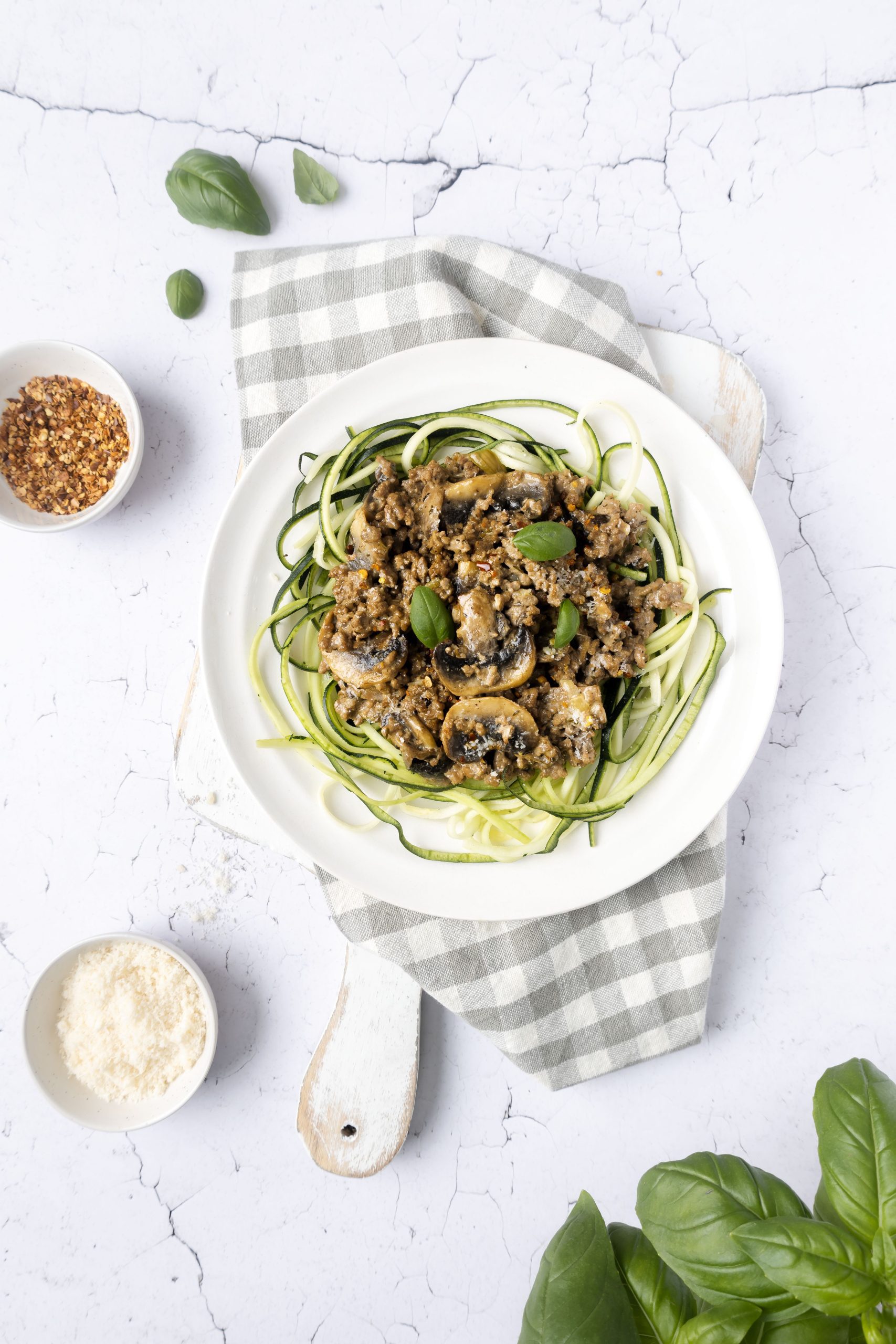 Lavkarbo kjøttgryte med champignon. Foto, Aina Sjo.