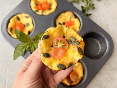 Lavkarbo frokostmuffins. Foto, Marie Gundersen.