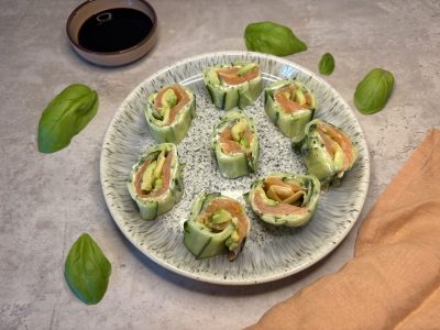 Lavkarbo sushirolls. Foto, Marie Gundersen.